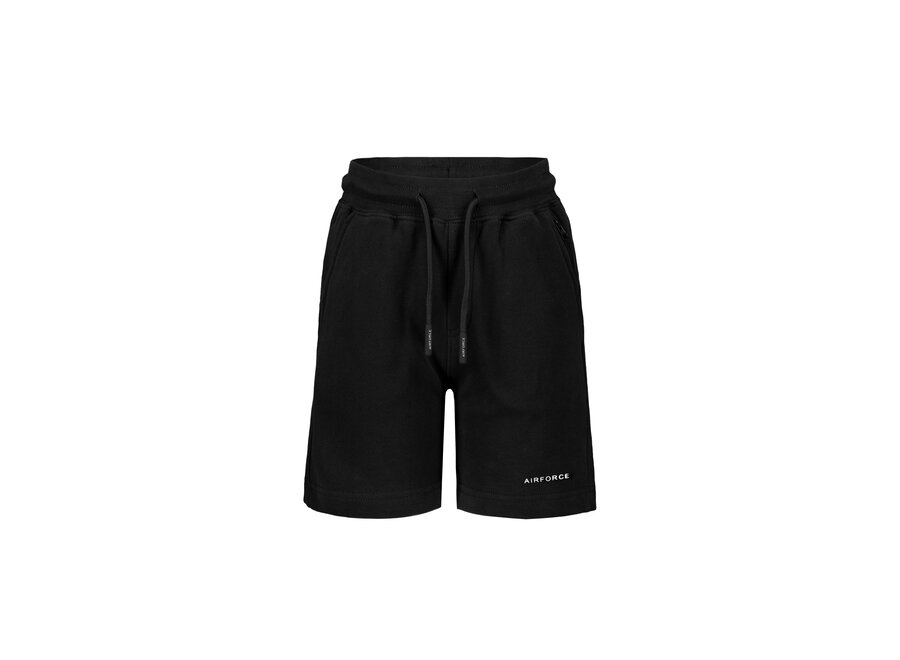Short Sweat Pants True Black