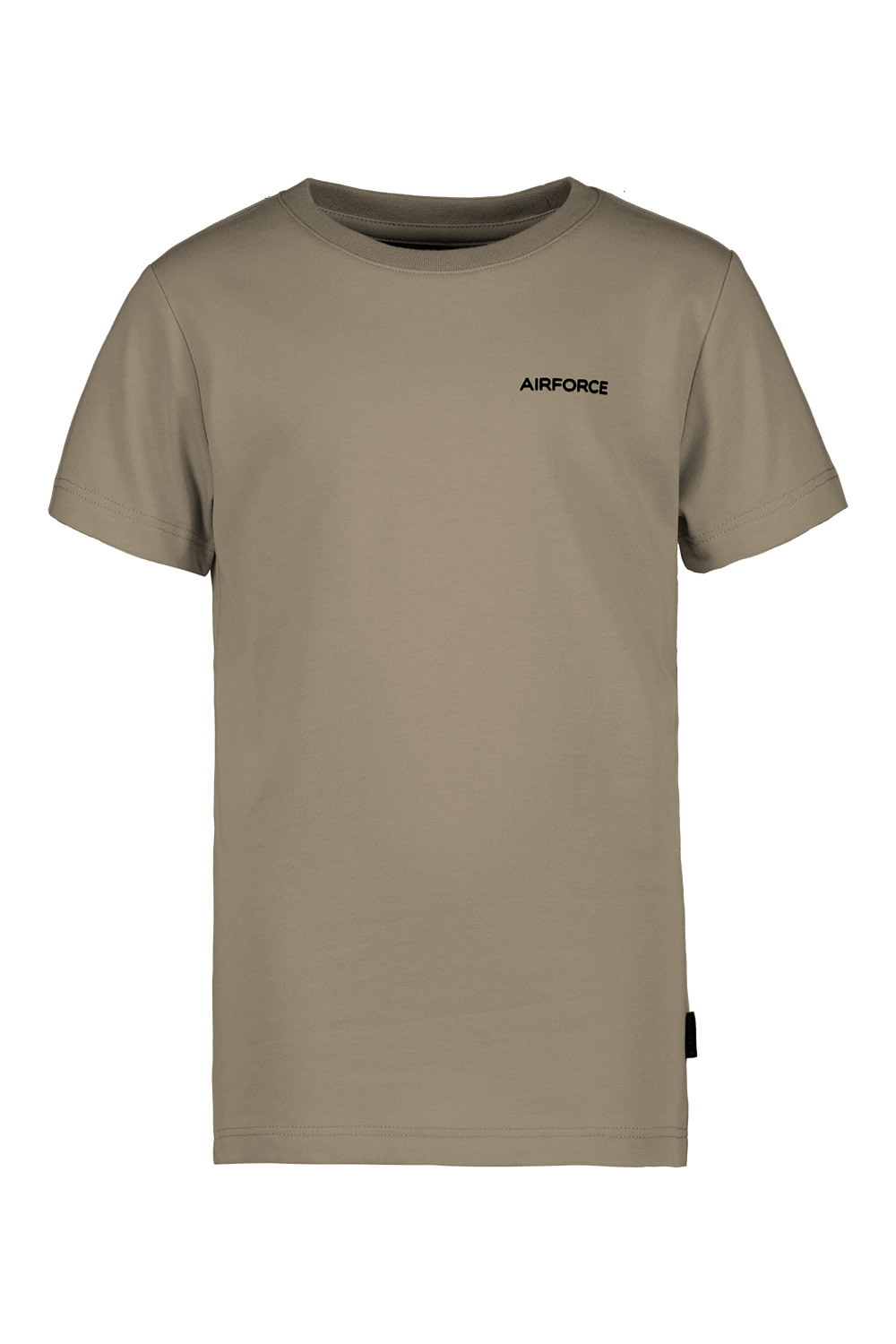 Basic T-Shirt Brindle-True Black