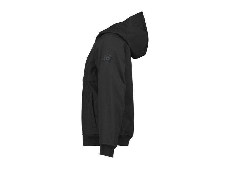 Softshell Jacket Chestpocket True Black