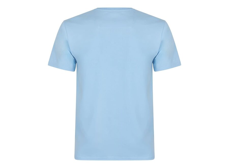 T-Shirt SS Basic Ice Blue