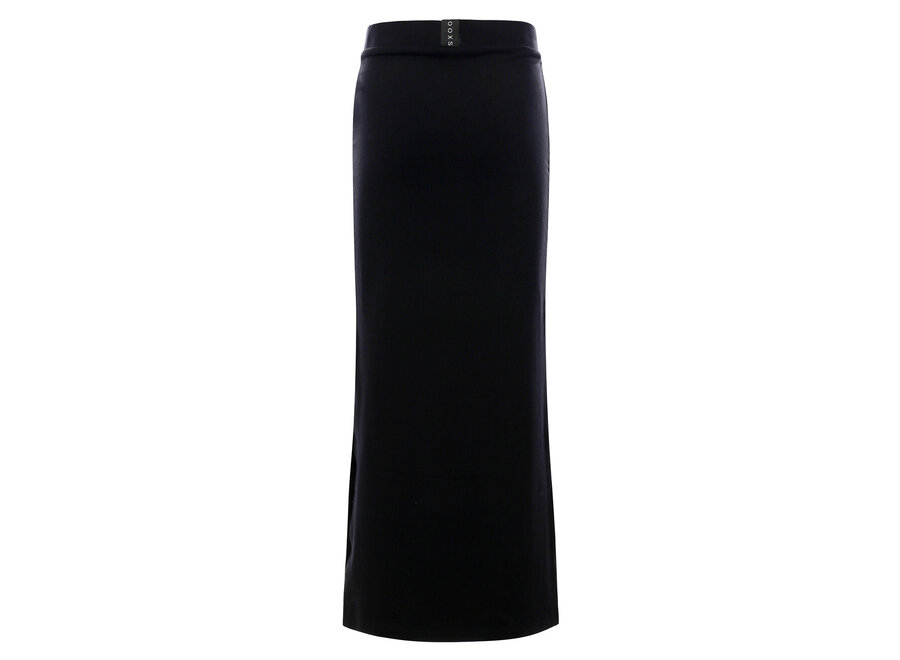 10Sixteen Long Skirt Black
