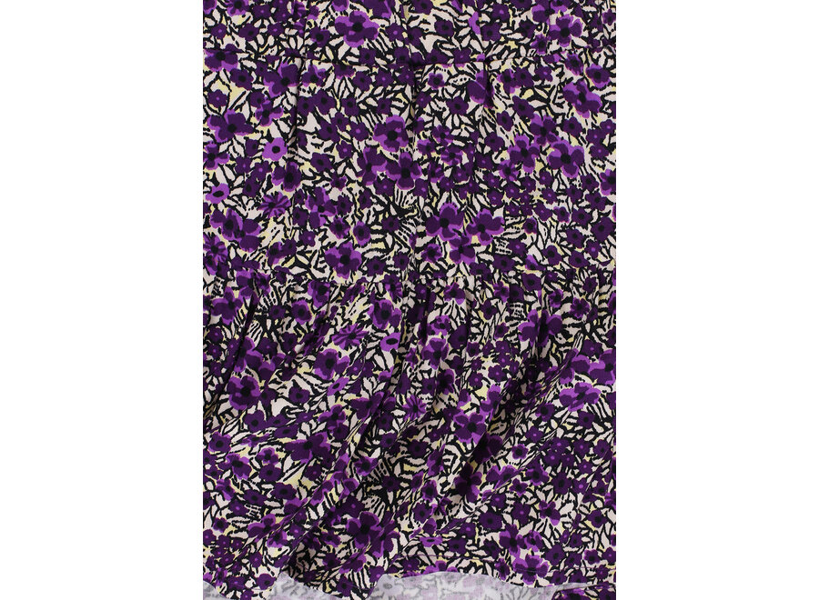10Sixteen Printed Skort Purple Flower