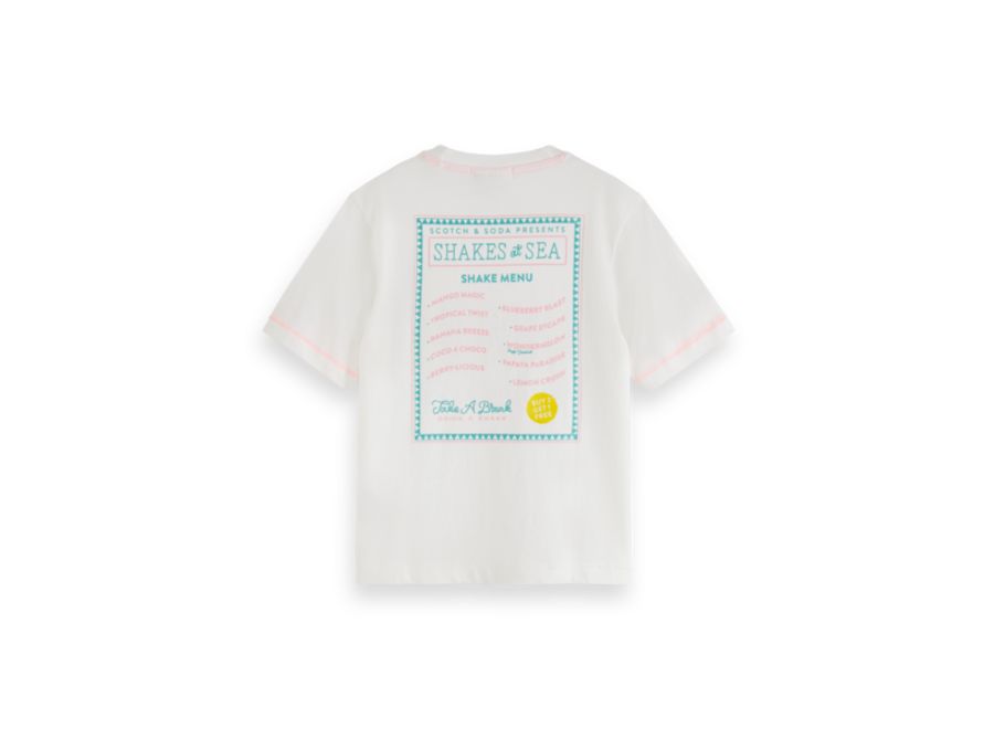 Poster artwork relaxed-fit t-shirt