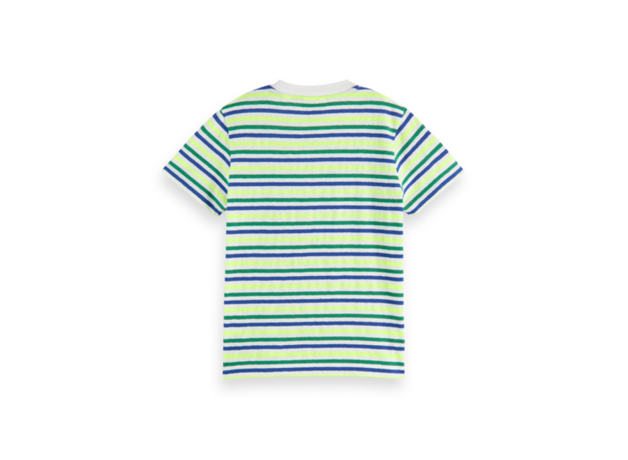 Relaxed-fit Yarn-dyed stripe T-shirt