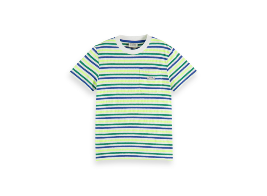 Relaxed-fit Yarn-dyed stripe T-shirt
