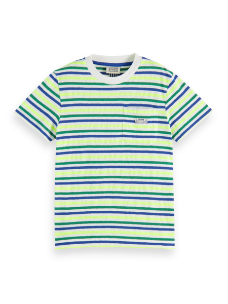 Relaxed-fit Yarn-dyed stripe T-shirt