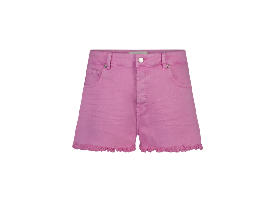 Lody Denim Short Lilac Chiffon