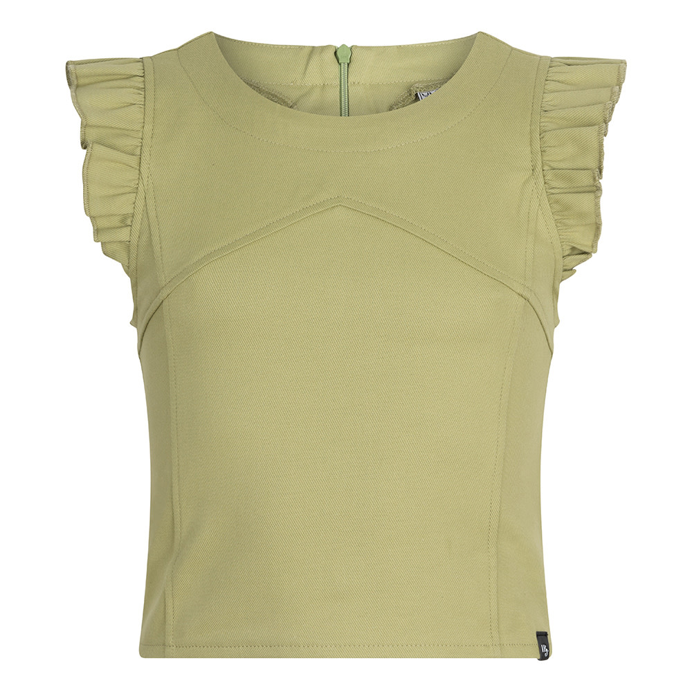 Ruffle Sleeve Shirt