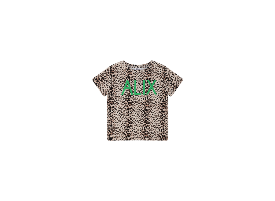 Knitted Leopard T-Shirt  Animal