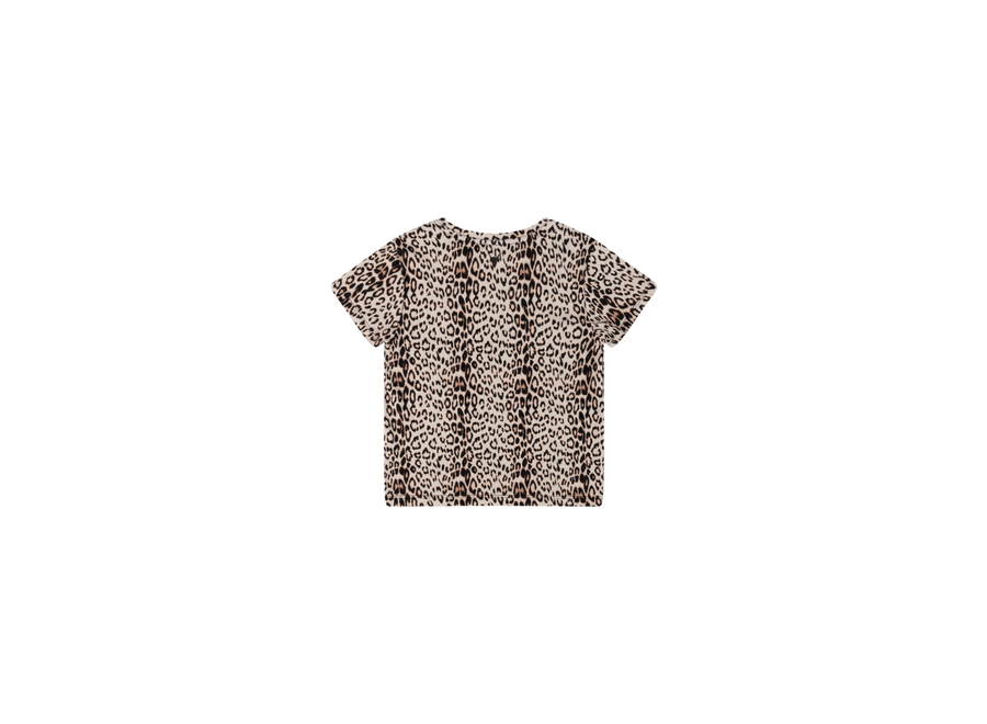 Knitted Leopard T-Shirt  Animal
