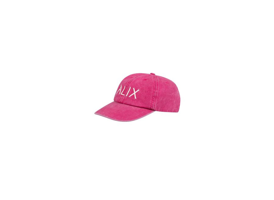 Woven Alix Cap Pink