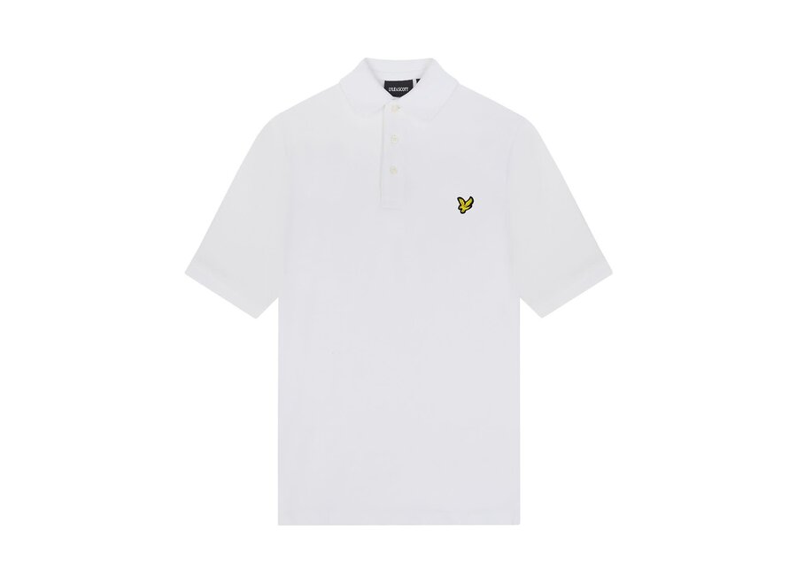 Plain Polo Shirt White