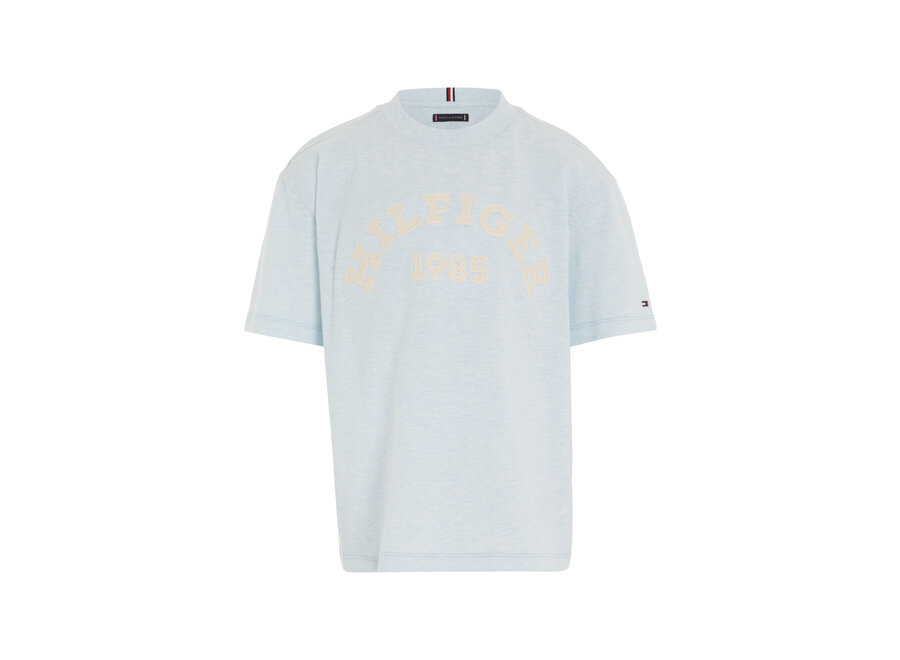 Monotype 1985 Arch Tee Breezy Blue Heather