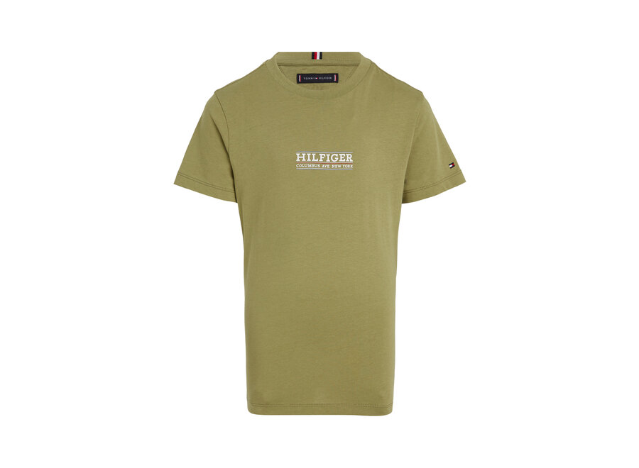 Hilfiger tee  S/S  Faded Olive