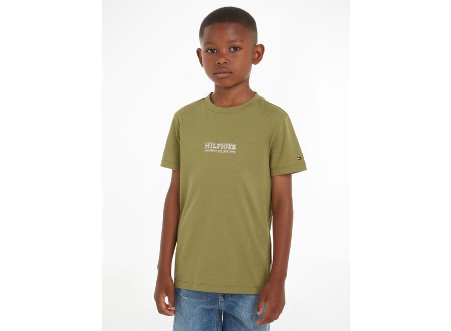 Hilfiger tee  S/S Faded Olive