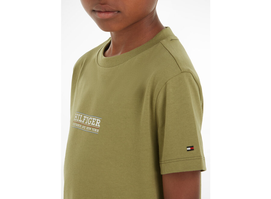 Hilfiger tee  S/S Faded Olive