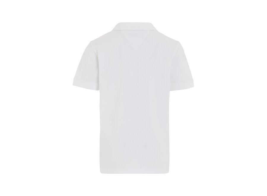 Flag Polo S/S White