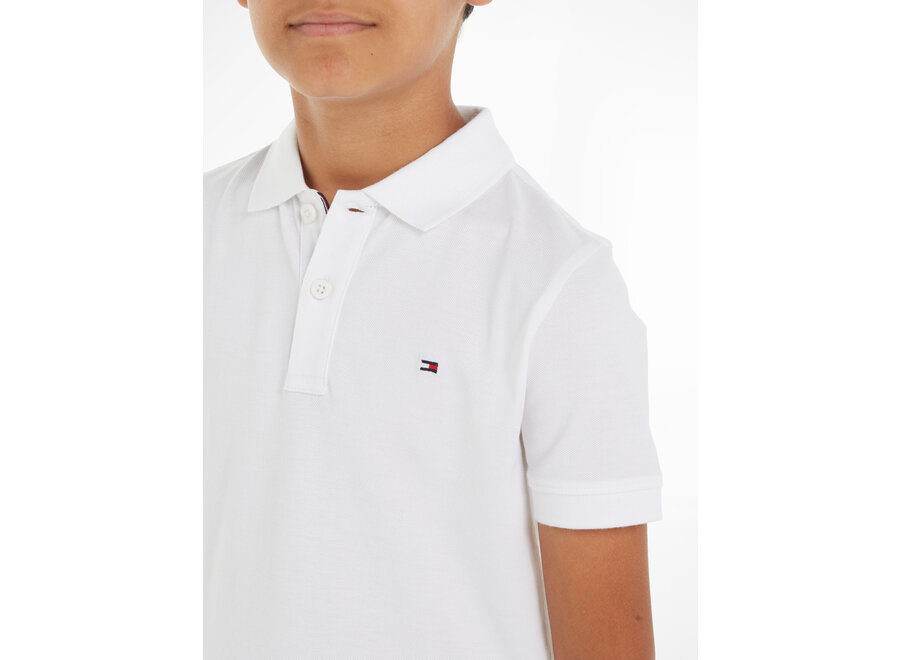 Flag Polo S/S White