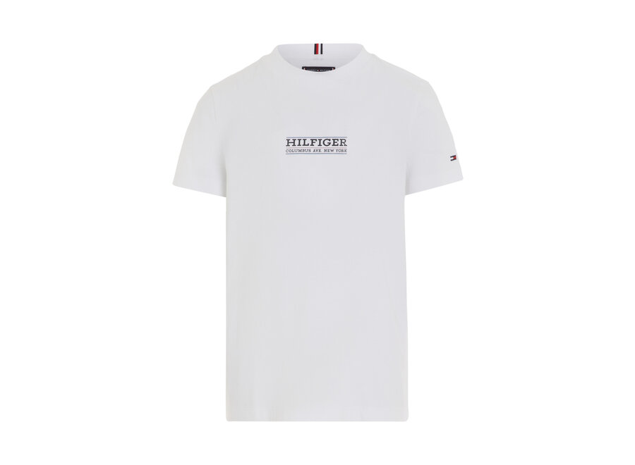 Hilfiger Tee  S/S, White