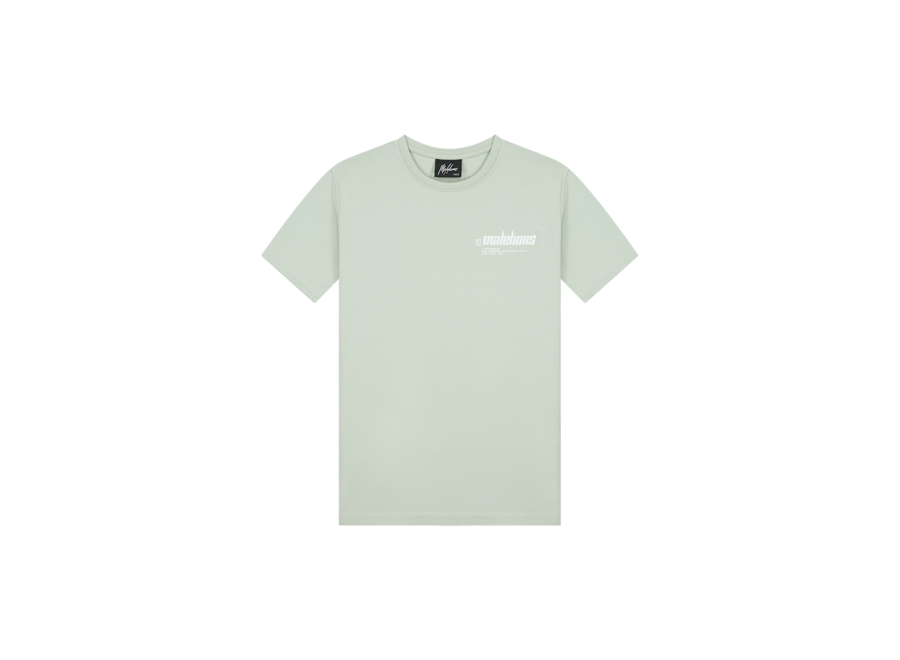 Junior Worldwide T-Shirt Aqua Grey