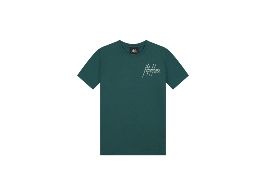 Junior Space T-Shirt Dark Green/Mint