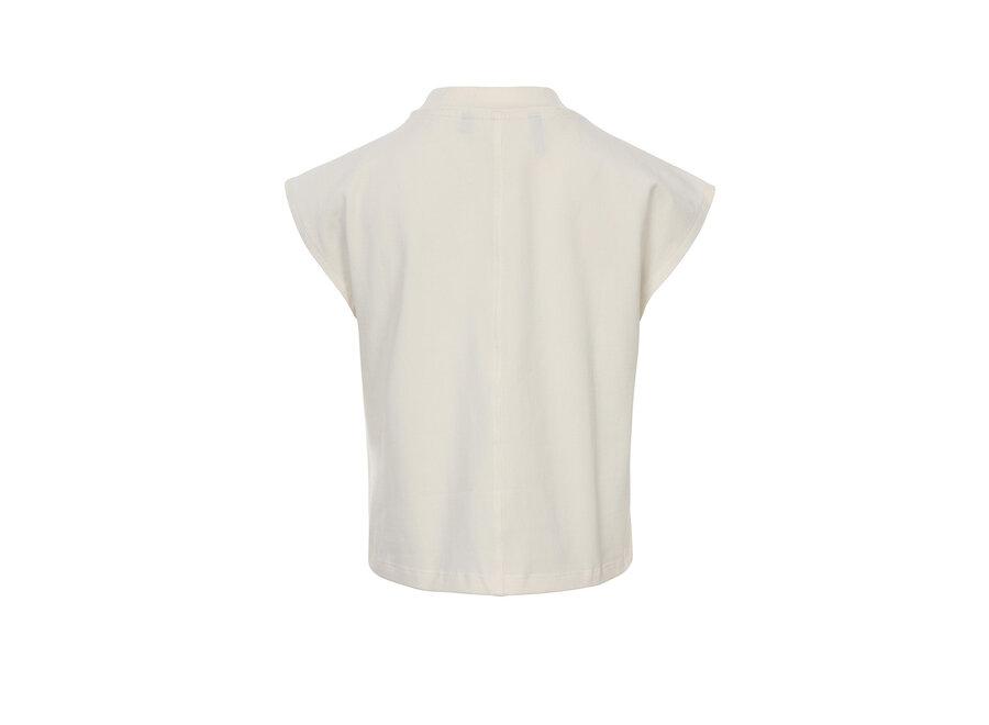 10Sixteen Sleeveles T-Shirt Off White