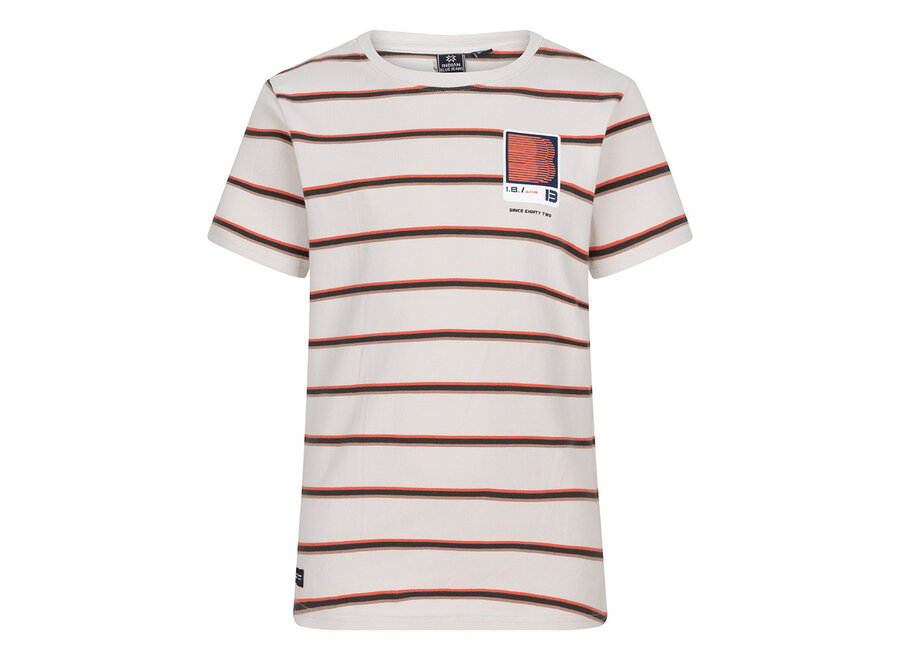 T-Shirt Stripe Indian College Stone Sand