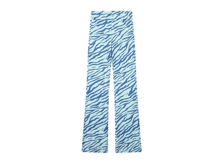 Zebra Flared PantsOcean Mint