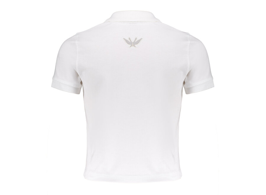 May Polo Chalk White