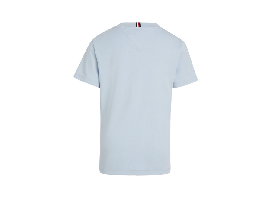 Debossed Monotype Tee Breezy Blue