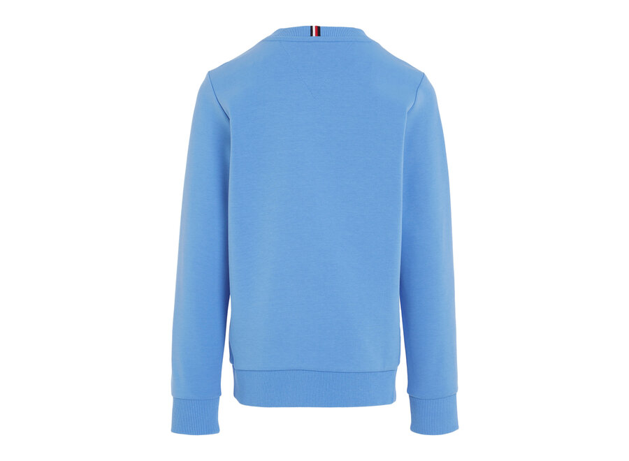 Sweater Debossed Monotype Blue Spell