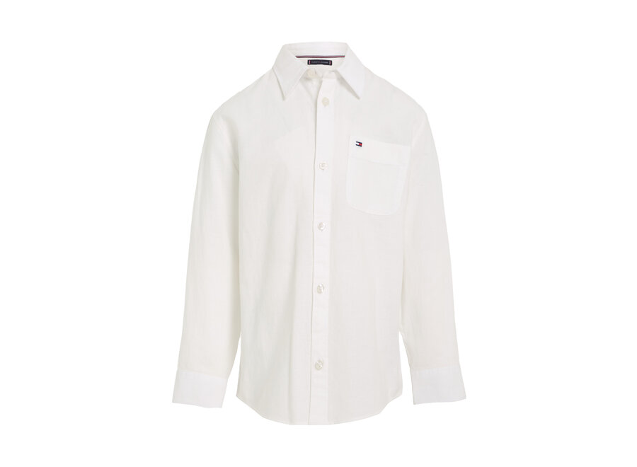 Hemp Shirt L/S  White
