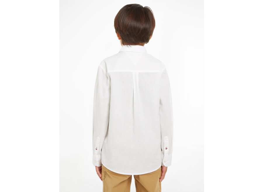 Hemp Shirt L/S  White