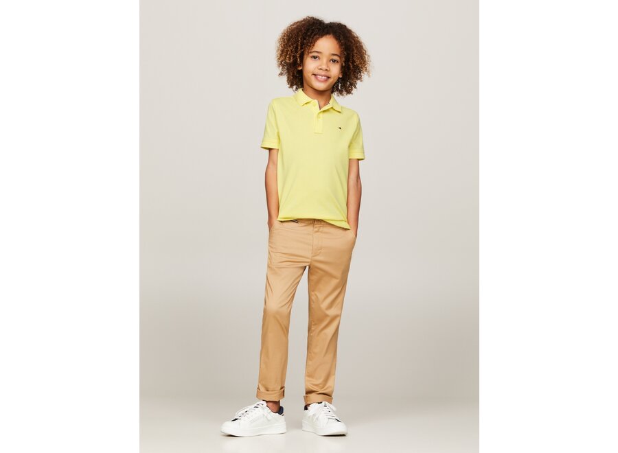 Flag Polo S/S  Yellow Tulip