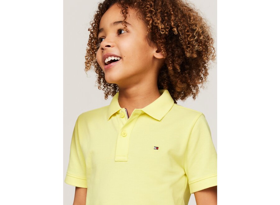 Flag Polo S/S  Yellow Tulip