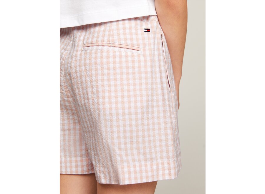 Gingham Short Whimsy Pink Chec