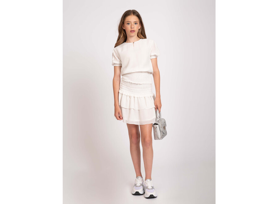 Kingston Skirt Off White