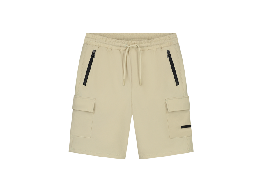 Neil Nylon Short Oatmilk