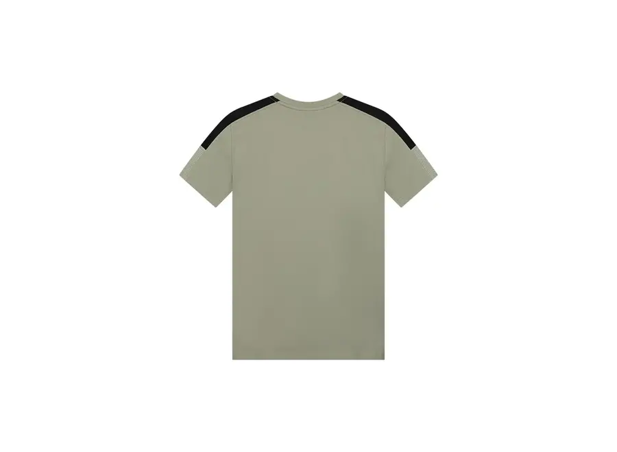 Junior Sport Transfer T-Shirt Moss Grey/Black