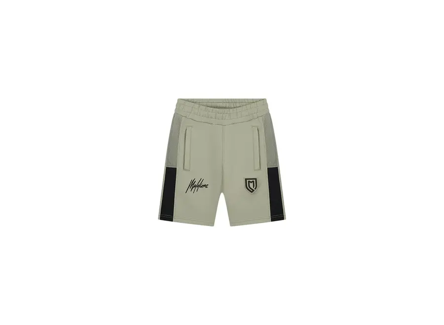 Junior Sport Transfer Shorts Moss Grey/Black