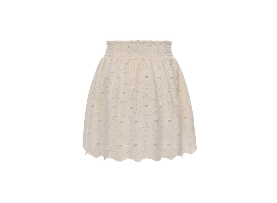 10Sixteen Broidery Skort Creamy