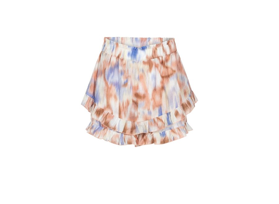 Short Cassi Blurry Peach Melba