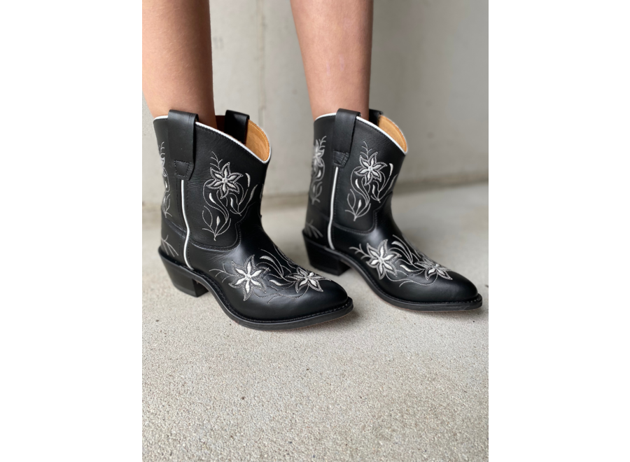 Cowboyboots Dolly Black Low Junior