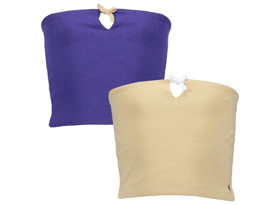 Nadia Top Purple Blue
