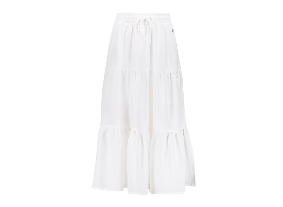 Niki Midi Skirt Bright White