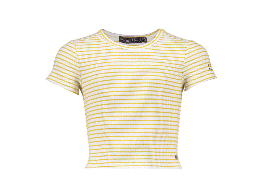 Nelly Tee Yellow Stripe