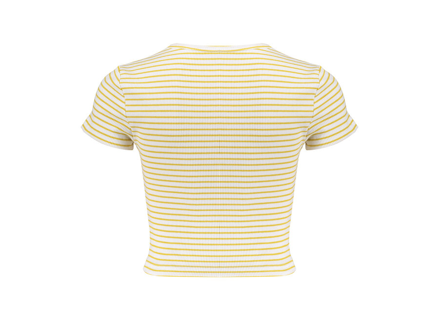 Nelly Tee Yellow Stripe