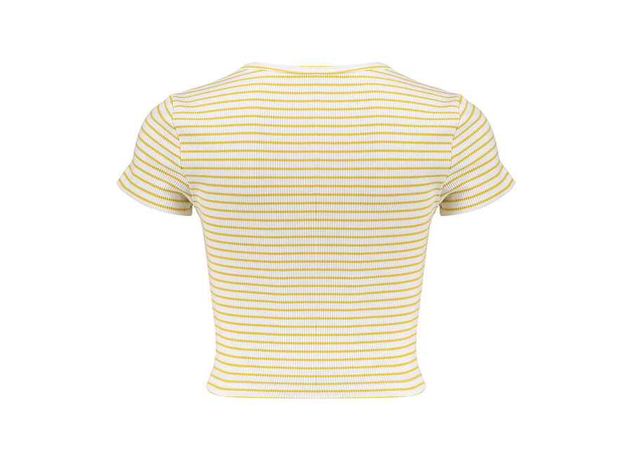 Nelly Tee Yellow Stripe