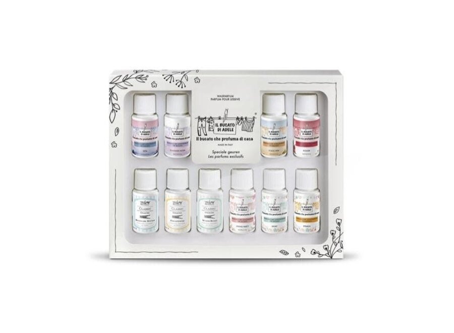 Wasparfum Cadeauset 10x20ml Speciale Geuren