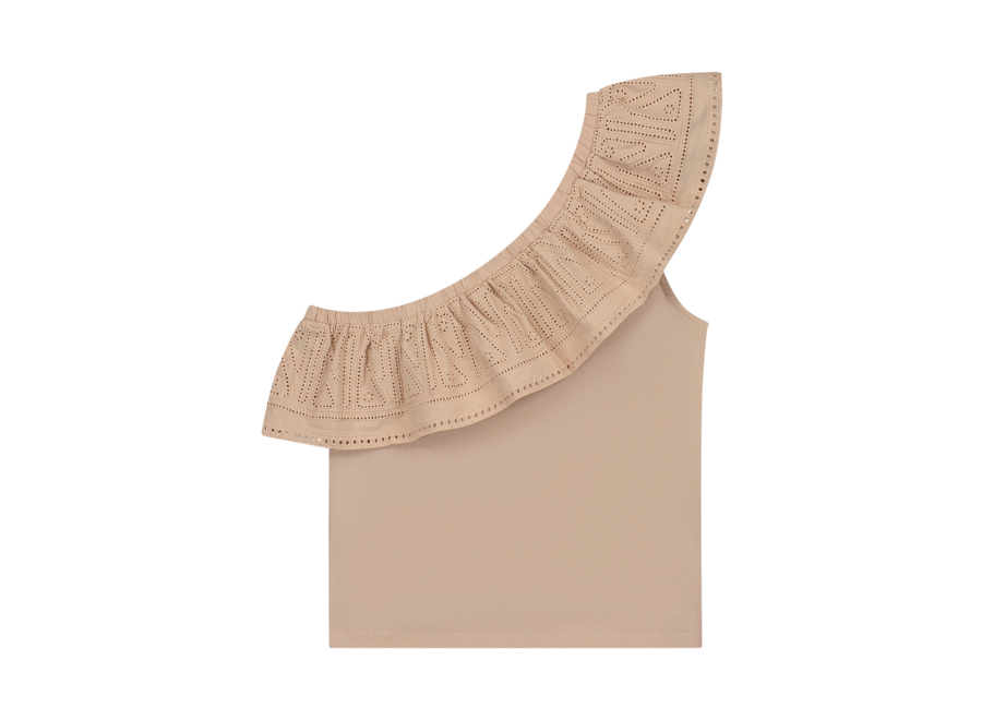 Shanti One Shoulder Top Hummus